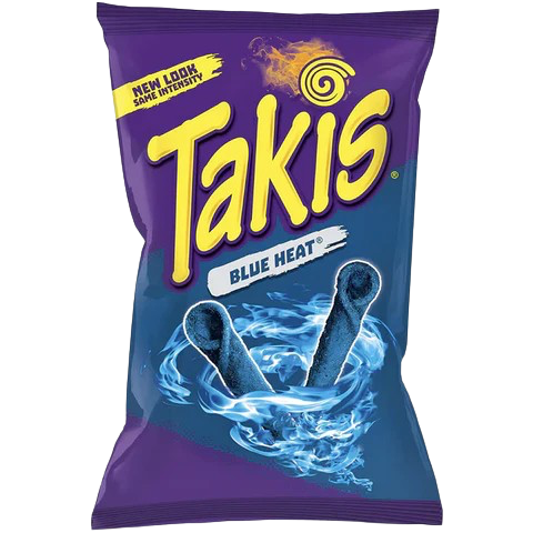 Blue Heat Tortilla Chips 56G