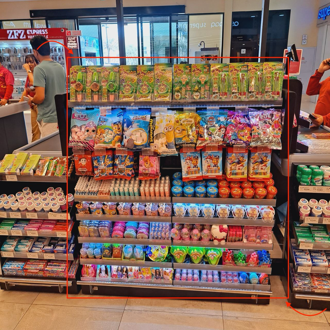 Checkout Display 2